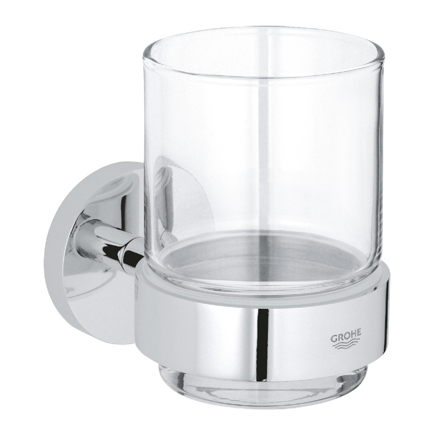 40447001 *Стакан с держателем GROHE Essentials, хром