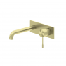 Смеситель скрытого монтажа для раковины на два отверстия Minotti Style mattgold