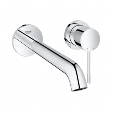 19967001 Внешняя часть смесителя для раковины GROHE Essence+ на 2 отверстия (вынос 230 мм), хром