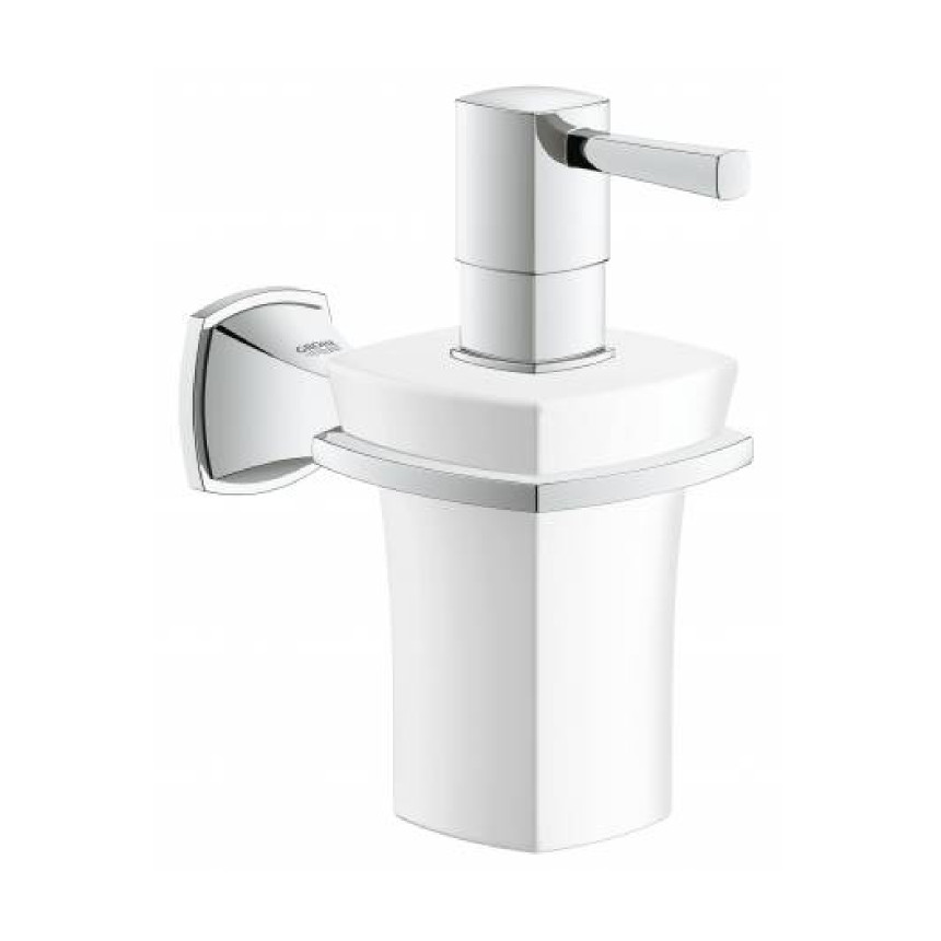 40627000 GROHE Grandera диспенсер для мыла из керамики+держатель