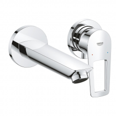 20289001 *Смеситель для раковины GROHE Bauloop на два отверстия, готовый комплект, хром