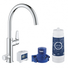 30581000 Смеситель для мойки GROHE Blue Pure BauCurve комплект, хром