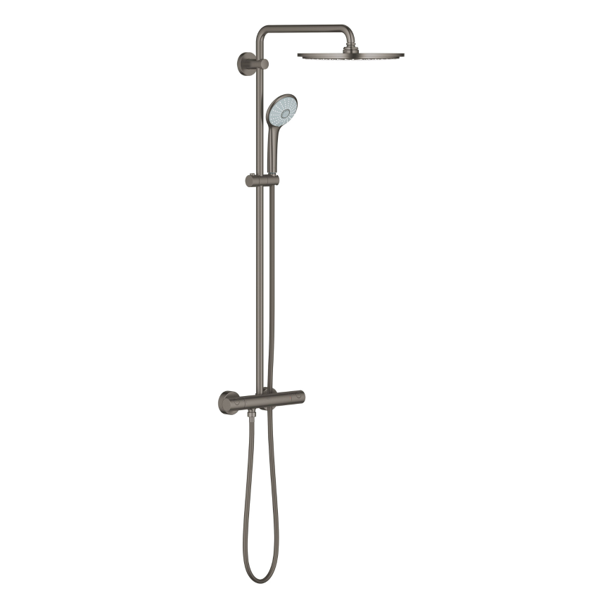 26075AL0 Душевая система GROHE Euphoria System 310 с термостатом, тёмный графит матовый