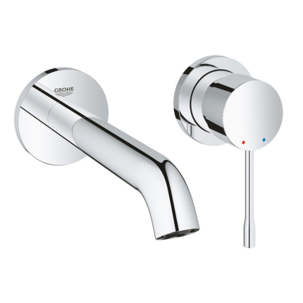 29192001 *Внешняя часть смесителя для раковины GROHE Essence,на 2 отверстия (вынос 183 мм), хром