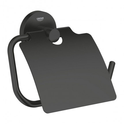1024652430 *Держатель для туалетной бумаги GROHE Essentials, черный матовый