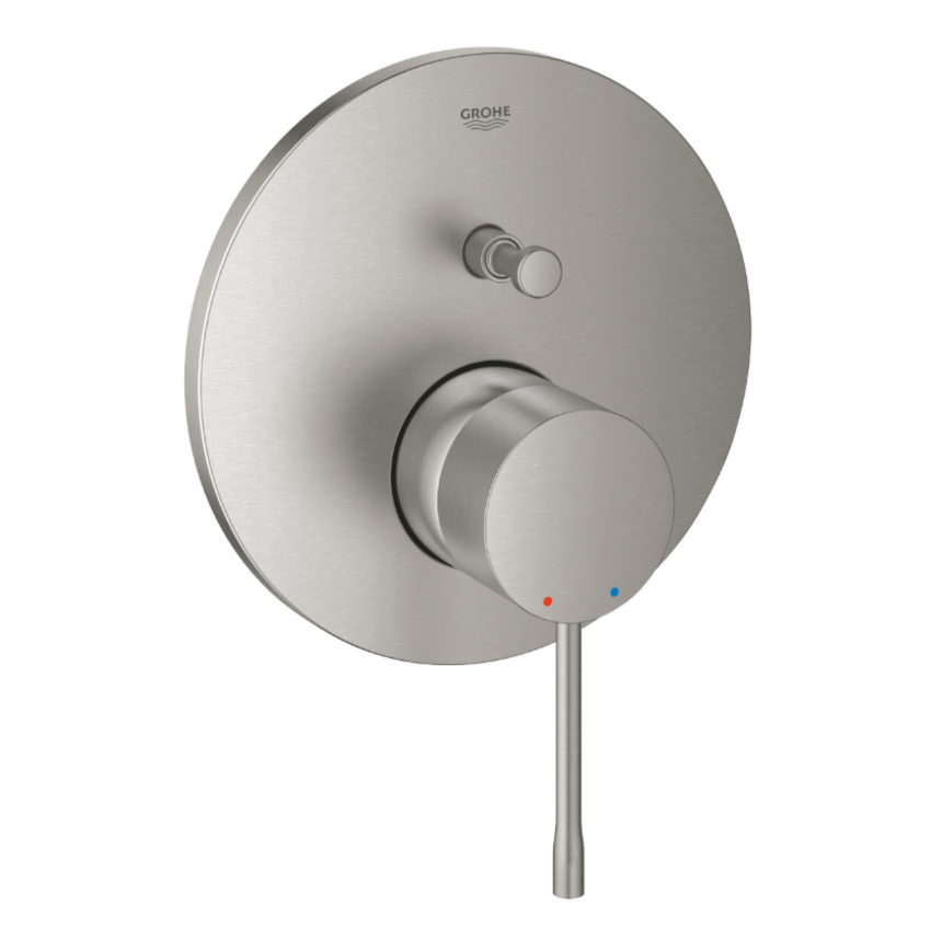 24167DC1 Внешняя часть смесителя для ванны GROHE Essence, 2 положения, суперсталь