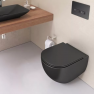 10NF02001SV Унитаз подвесной Isvea Infinity без крышки Matte Black