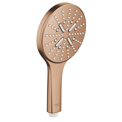 26574DL0 Ручной душ GROHE Rainshower SmartActive 130, 3 вида струи, теплый закат матовый