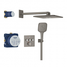 34864AL0 *Набор для комплектации душа GROHE Grohtherm SmartControl 310, темный графит матовый
