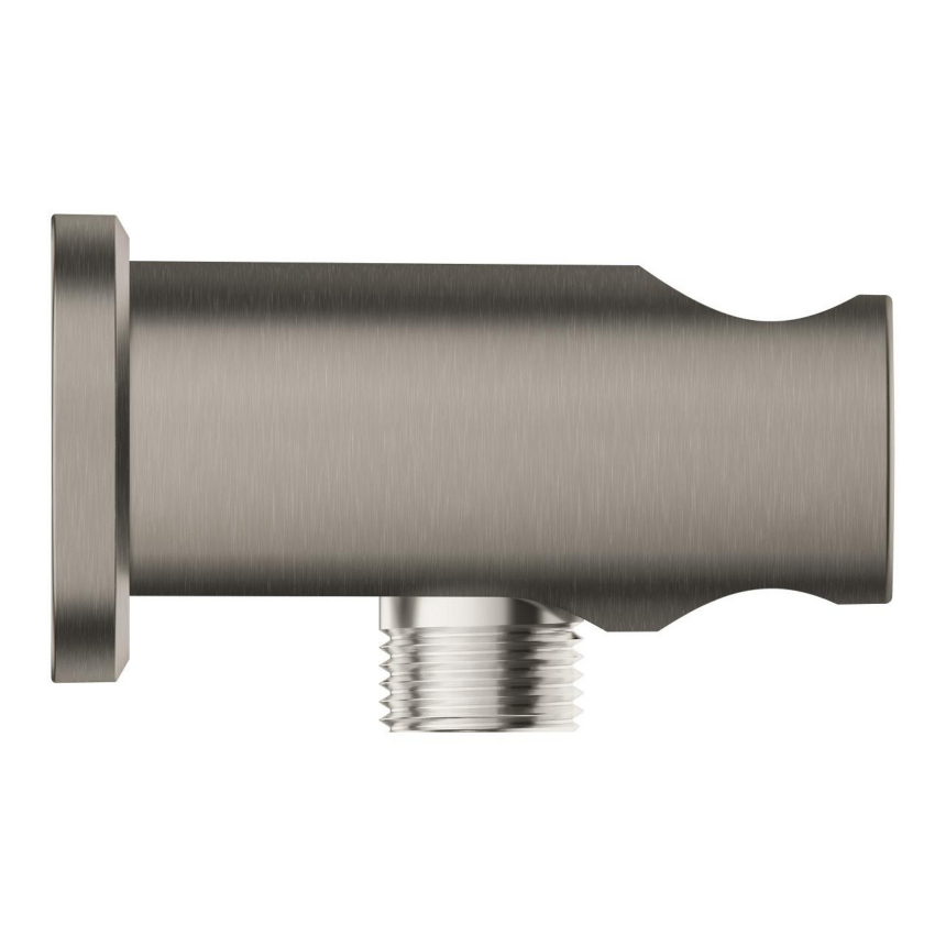 26658AL0 Подключение для душевого шланга GROHE Rainshower с держателем, темный графит матовый
