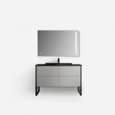 Тумба для ванной комнаты в комплекте с раковиной Minotti Aroma 120см