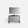 Тумба для ванной комнаты в комплекте с раковиной Minotti Aroma 120см