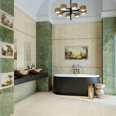 Декор Роттердам/Rotterdam beige decor 02 300*500