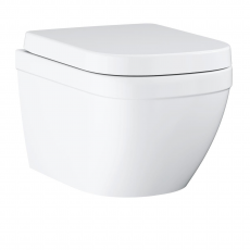 39693000 Подвесной компактный унитаз GROHE Euro Ceramic с сиденьем, альпин-белый