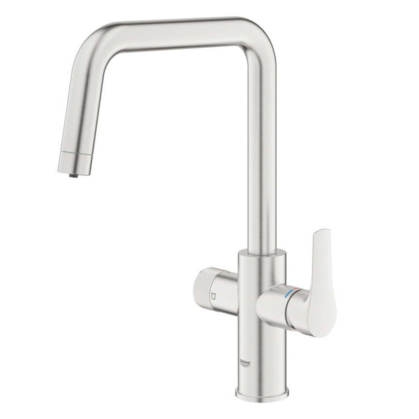 30583DC0 Смеситель для мойки GROHE Blue Pure Eurosmart, суперсталь