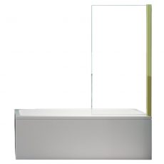 Шторка для ванны Minotti Vetro 1000*1400 gold