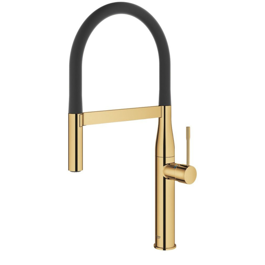 30294GL0 Смеситель для кухни GROHE Essence New с профессиональной лейкой, холодный рассвет глянец