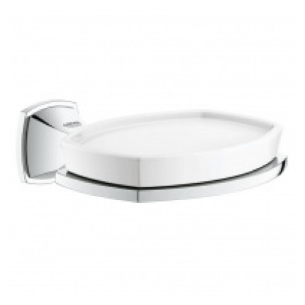 40628000 GROHE Grandera мыльница из керамики с держателем
