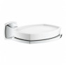 40628000 GROHE Grandera мыльница из керамики с держателем