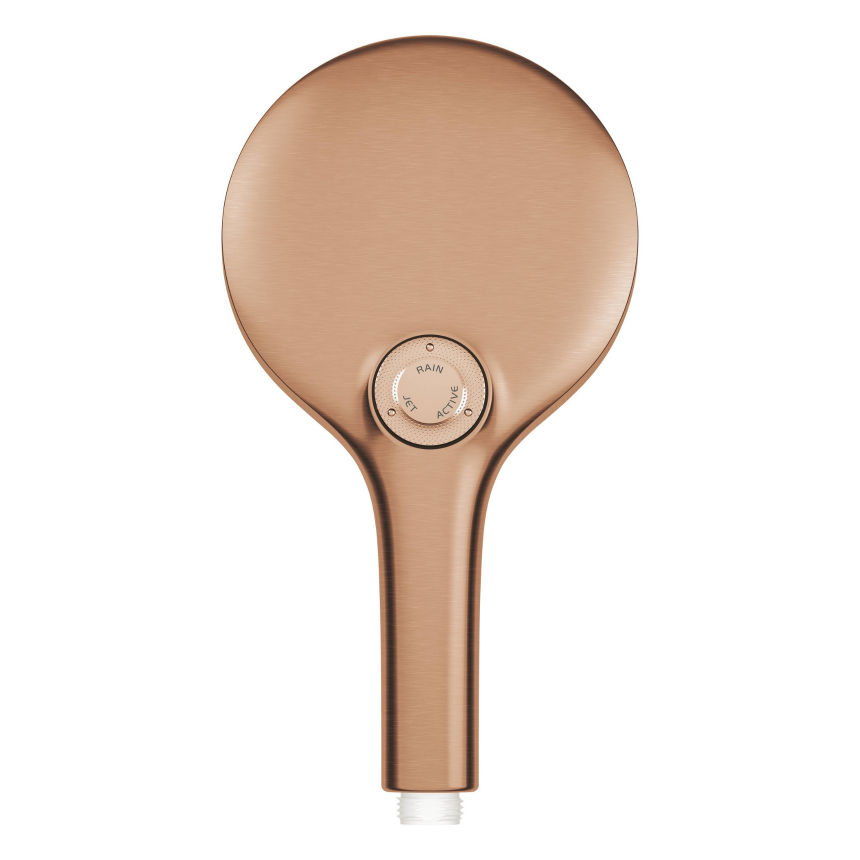 26574DL0 Ручной душ GROHE Rainshower SmartActive 130, 3 вида струи, теплый закат матовый
