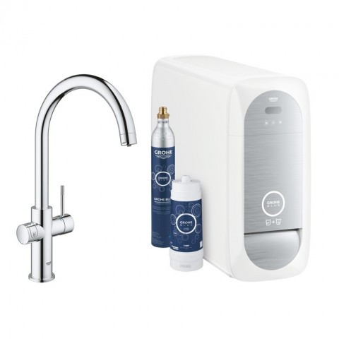 31455001 Водная система для кухни (стартовый комплект) GROHE Blue Home