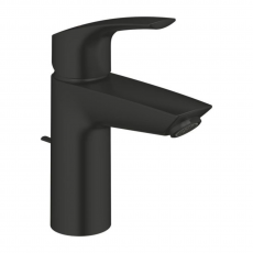 332652433 *Смеситель для раковины GROHE Eurosmart с донным клапаном, S-size, черный матовый