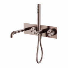 Смеситель для ванны скрытого монтажа Minotti Style brushed bronze
