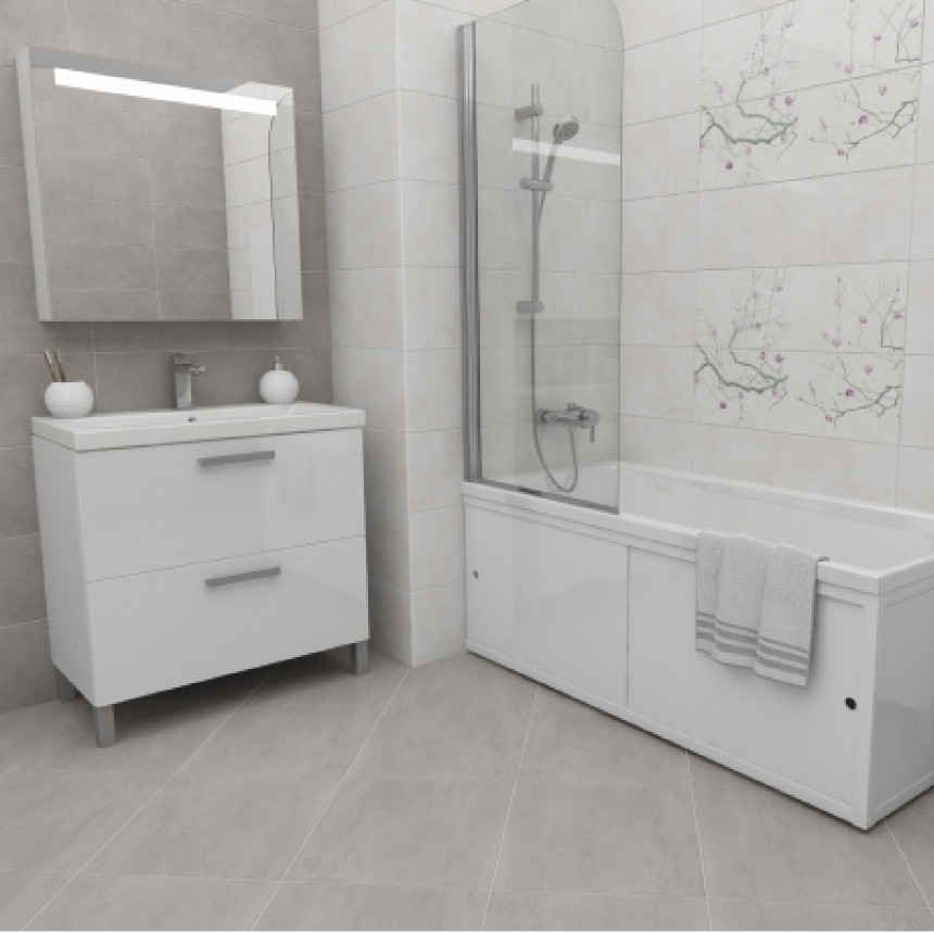 Панель боковая Cersanit 70, ультра белый РАСПРОДАЖА