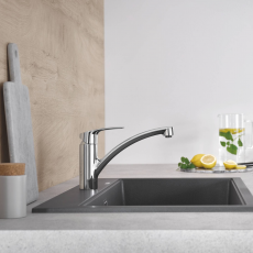 33281003 Смеситель для мойки GROHE Eurosmart 2021, хром
