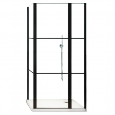 Душевое ограждение Minotti Line 900*900 Black