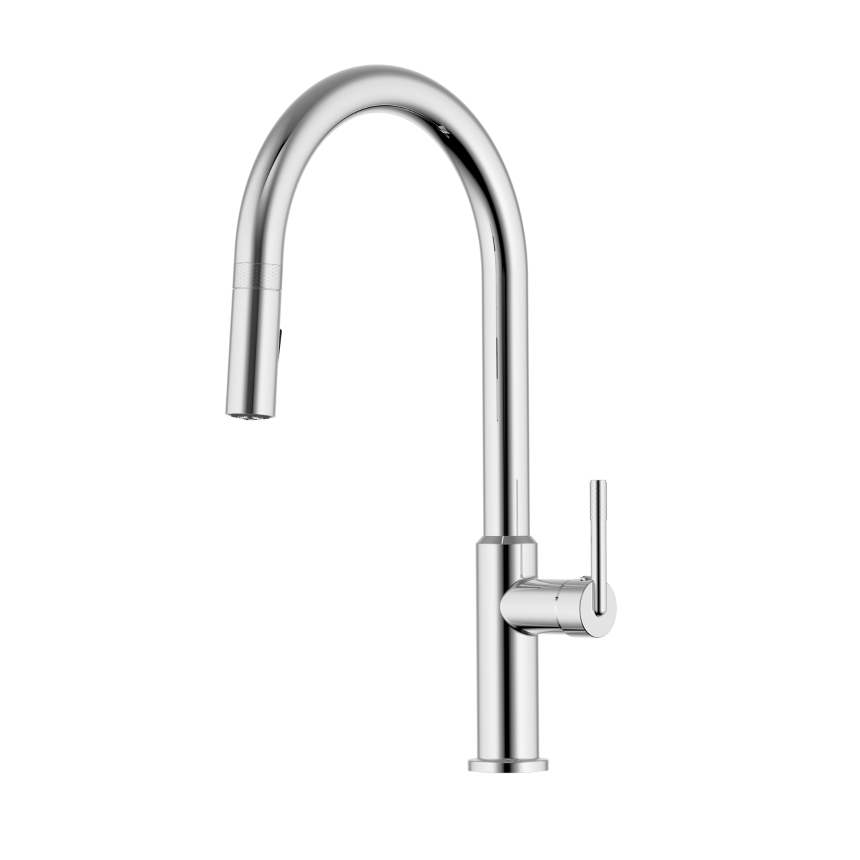 Смеситель для кухни с выдвижной лейкой Minotti Atrio chrome