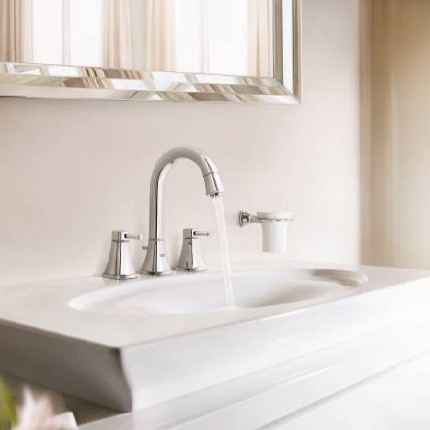 40626000 GROHE Grandera Стакан из керамики с держателем