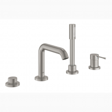 25251DC1 Смеситель для борт ванны GROHE Essence на 4 отверстия, суперсталь