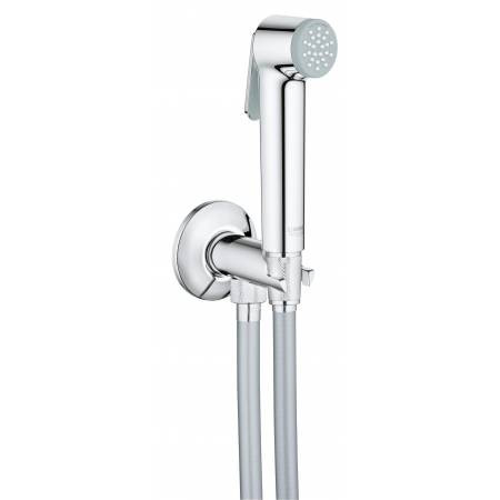 26358000 *Набор для гигиенического душа GROHE Tempesta-F нажимной запорный вентиль, шланг 1000, хром