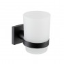 Стакан с держателем Minotti Black Cube