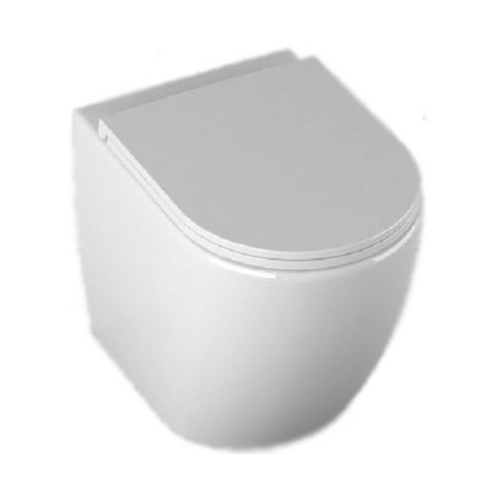10NF10001SV Унитаз приставной Isvea Infinity без крышки White