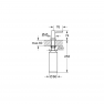 40535DC0 Дозатор жидкого мыла GROHE Cosmopolitan, суперсталь