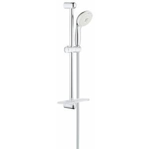 27600001 *Набор для душа GROHE New Tempesta с полочкой, душевая штанга 600 мм, 9,5 л/мин, хром