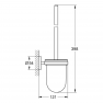 40374GN1 Туалетный ершик GROHE Essentials, холодный рассвет матовый