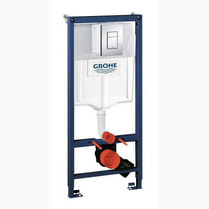 38772001 *Инсталляция для подвесного унитаза GROHE Rapid SL с панелью смыва Skate Cosmo,комплект 3-1