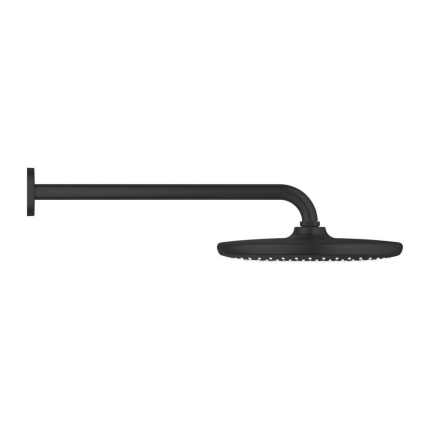 266682430 Верхний душ GROHE Tempesta 250, 1 режим, матовый черный