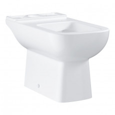 39811000 BauEdge Ceramic Унитаз напольный, безободковый, альпин-белый
