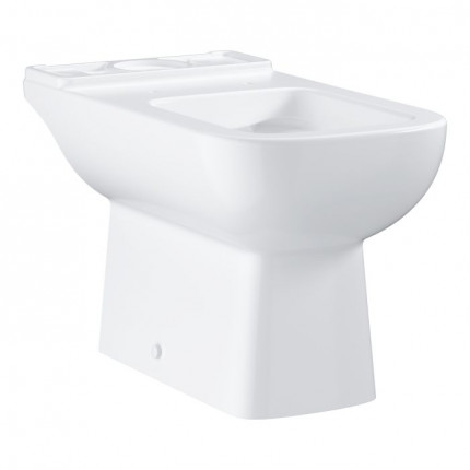 39811000 BauEdge Ceramic Унитаз напольный, безободковый, альпин-белый