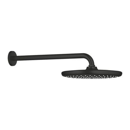 266682430 Верхний душ GROHE Tempesta 250, 1 режим, матовый черный