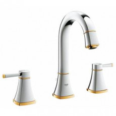 20389IG0 GROHE Grandera смеситель с 2 ручками на 3 отверстия с высоким изливом