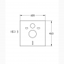 36500000 GROHE Rapid SL,5-1,Инсталляция с подвесным унитазом Bau Ceramic, панель Arena Cosmopolitan