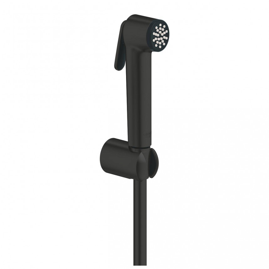 1025302431 *Набор для гигиенического душа GROHE Tempesta-F, шланг 1250 мм, черный матовый