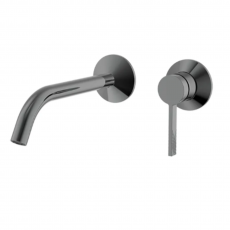 Смеситель скрытого монтажа для раковины Minotti Unico Gun Metal