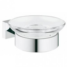 40754001 *Мыльница с держателем GROHE Essentials Cube, хром