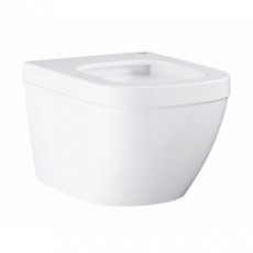 39206000 *Подвесной безободковый компактный унитаз GROHE Euro Ceramic, (без сиденья), альпин-белый